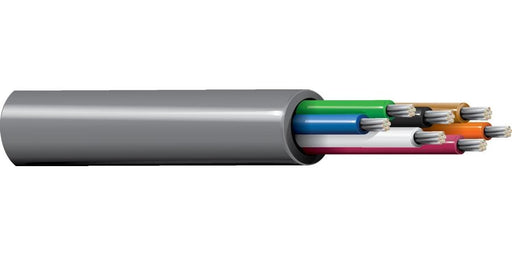 Belden Equal # 8469 601000 - Multi-Conductor Cable, 9 Conductors, 18 AWG, 19x30 Strands, Tinned Copper, PVC Insulation, PVC Jacket - Price Per 1000 Feet - WAVE-AudioVideoElectric