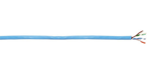 GENERAL CABLE 5133299E - GenSPEED 5000 Cat 5e Cable, Standards-Compliant, CMR, U-UTP, Blue - WAVE-AudioVideoElectric