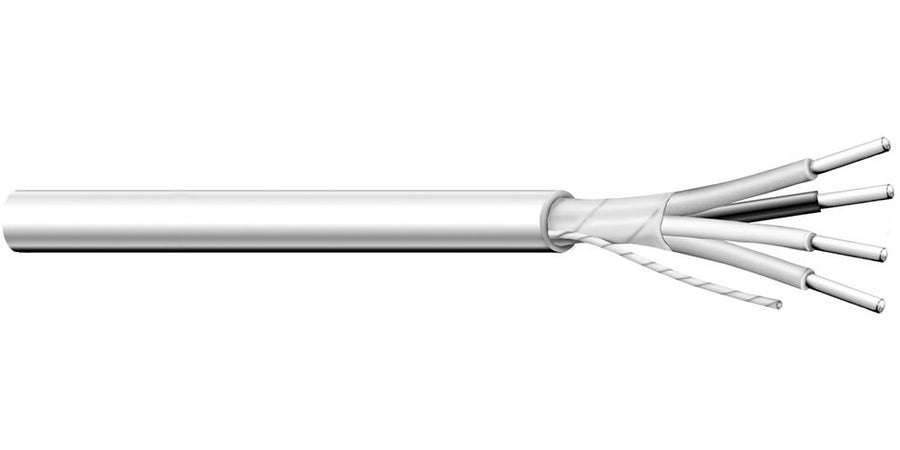 GENERAL CABLE E3612S.41.03 - Multi-Conductor Cable, 2 Conductors, 16 AWG, Shielded, NEC Type FPLP - WAVE-AudioVideoElectric