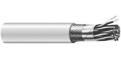 GENERAL CABLE C0654A.41.10 - Multi-Paired Cable, 22 AWG, 6 Pairs, 7-30 Stranding, Tinned Copper, Foil-Braid Shield, NEC Type CMR (UL) c(UL), CSA CMG - WAVE-AudioVideoElectric