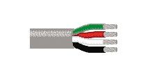 Belden Equal # 8444 601000 - Multi-Conductor Cable, 4 Conductors, 22 AWG, 7x30 Strands, Tinned Copper, PVC Insulation, PVC Jacket - Price Per 1000 Feet - WAVE-AudioVideoElectric