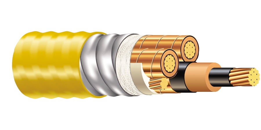 SOUTHWIRE COMPANY # 95363899 - 2 AWG CU 220 NL-EPR 15KV T-S SIM-PVC JKT - WAVE-AudioVideoElectric