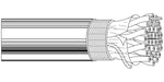 Belden Equal # 8112 60500 - Multi-Conductor - Parallel Digital Video 12-Pair+1 24 AWG FHDPE SH PVC Chrome - Price Per 500 Feet - WAVE-AudioVideoElectric