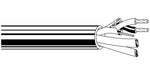 Belden Equal # 8281 10500 - Coax - Double Braided RG-59-U Type 75 OHM Video Coax Black - Price Per 500 Feet - WAVE-AudioVideoElectric