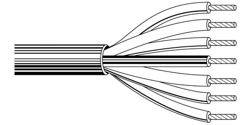 Belden Equal # 5100FE 81000 - Multi-Conductor - Commercial Audio Systems - 2 Conductors Cabled 2 14 AWG PP FS FRPVC Gray - Price Per 1000 Feet - WAVE-AudioVideoElectric