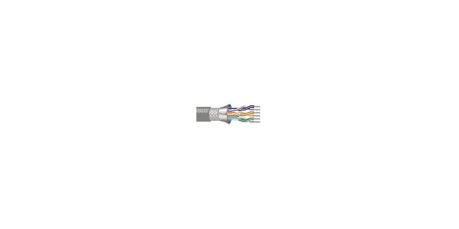 Belden Equal # 83334E 91000 - Multi-Conductor Cable, 3 Conductors, 22 AWG, 19x34 Strands, Silver Plated Copper, Teflon (TFE) Insulation, Teflon (TFE) Jacket - Price Per 100 Feet - WAVE-AudioVideoElectric