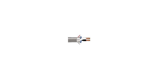 Belden Equal # 5000FE 8500 - Multi-Conductor - Commercial Audio Systems - 2 Conductors Cabled 2 12 AWG PP FS FRPVC Gray - Price Per 500 Feet - WAVE-AudioVideoElectric