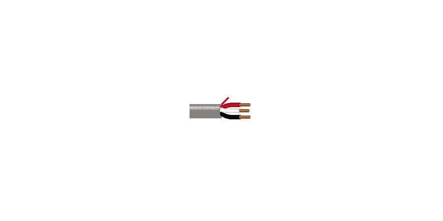 Belden Equal # 6321UL 21000 - Multi-Conductor - Commercial Applications 3 18 AWG FLRST FLRST Red - Price Per 1000 Feet - WAVE-AudioVideoElectric