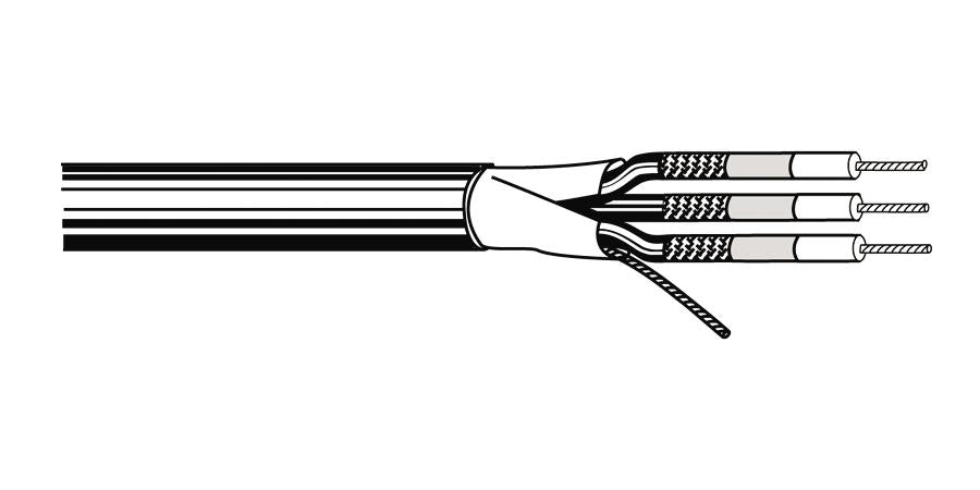 Belden Equal # 1523AP 101000 - Coax - CATV Cable RG-11-U Plenum Coax Black - Price Per 300 Feet - WAVE-AudioVideoElectric