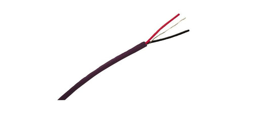 Belden Equal # 1800B 71000 - Multi-Conductor - Single-Pair Cable 24 AWG FHDPE FS PR PVC Violet - Price Per 100 Feet - WAVE-AudioVideoElectric