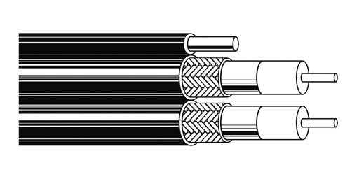 BELDEN # 1852F Z4B500 - Multi-Conductor - Multi-Pair Snake Cable 4 FS PR 24 AWG PVC FS PVC VIO Z4B - Price Per 100 Feet - WAVE-AudioVideoElectric