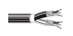 Belden Equal # 1932A B59250 - Multi-Conductor - FleXnake Super-Flexible, High-Performance Cable 32 24 AWG JKTD PR PVC Black, Matte - Price Per 100 Feet - WAVE-AudioVideoElectric