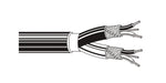 BELDEN # 27080A  - Multi-Conductor - 600V Type TC Cable 2 14 AWG PVC-NYL PVC PARA Black - Price Per 100 Feet - WAVE-AudioVideoElectric