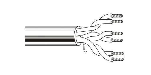 Belden Equal # 5122FN 21000 - Multi-Conductor - NPLF Systems 4 14 AWG PVC-NYL FS FRPVC Red - Price Per 1000 Feet - WAVE-AudioVideoElectric