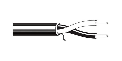 Belden Equal # 5320UL 002U1000 - Multi-Conductor - Commercial Applications - 2 Conductors Cabled 2 18 AWG PP FRPVC Red - Price Per 1000 Feet - WAVE-AudioVideoElectric