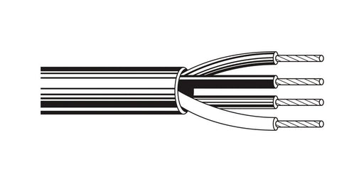 Belden Equal # 5503FE 81000 - Multi-Conductor - Commercial Applications 5 22 AWG PO FS FRPVC Gray - Price Per 1000 Feet - WAVE-AudioVideoElectric