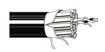 BELDEN # 7915A 10500 - Coax - Series 6 18 AWG GIFHDLDPE SH FS FRPVC Black - Price Per 500 Feet - WAVE-AudioVideoElectric