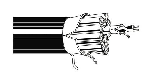 Belden Equal # 7915A 010U1000 - Coax - Series 6 18 AWG GIFHDLDPE SH FS PVC Black - Price Per 1000 Feet - WAVE-AudioVideoElectric