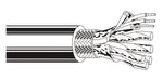 BELDEN # 8205 60500 - Multi-Pair Cable, 1 Pair, 20 AWG, 7x28 Strands, Tinned Copper, Twisted Pair, PVC Insulation, PVC Jacket - Price Per 500 Feet - WAVE-AudioVideoElectric