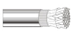 Belden Equal # 8302 601000 - Multi-Conductor - Low Capacitance Computer Cable for EIA RS-232 Applications 2-Pair 22 AWG PVC Shield PVC Chrome - Price Per 1000 Feet - WAVE-AudioVideoElectric