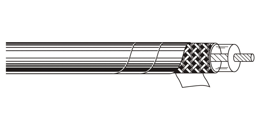 BELDEN # 83307E 91000 - Multi-Conductor Cable, 1 Conductors, 18 AWG, 19x30 Strands, Silver Plated Copper, Teflon (TFE) Insulation, Teflon (TFE) Jacket - Price Per 100 Feet - WAVE-AudioVideoElectric
