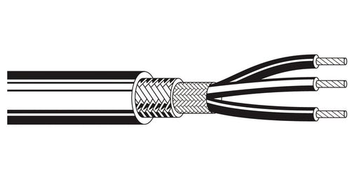 Belden Equal # 8778 601000 - Multi-Conductor - CM Rated Cable 6 FS PR 22 AWG PP PVC Chrome - Price Per 1000 Feet - WAVE-AudioVideoElectric