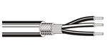 BELDEN # 8403 601000 - Multi-Conductor - Three-Conductor, Low-Impedance Cable 3 20 AWG PE Shield PVC Chrome - Price Per 100 Feet - WAVE-AudioVideoElectric