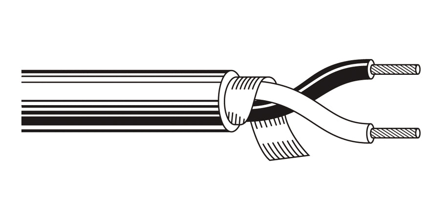 BELDEN # 8791 060U1000 - Multi-Conductor Cable, 3 Conductors, 18 AWG, 7x26 Strands, Tinned Copper, PVC Insulation, PVC Jacket - Price Per 1000 Feet - WAVE-AudioVideoElectric