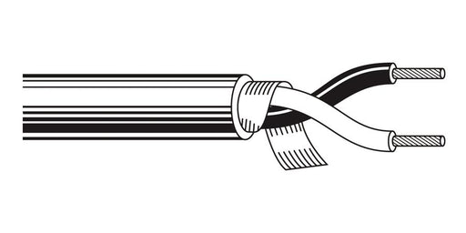 Belden Equal # 8791 060U1000 - Multi-Conductor Cable, 3 Conductors, 18 AWG, 7x26 Strands, Tinned Copper, PVC Insulation, PVC Jacket - Price Per 1000 Feet - WAVE-AudioVideoElectric