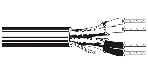 Belden Equal # 88723 25000 - 22 AWG stranded (7x30) tinned copper conductors, FEP insulation, twisted pairs, individually Beldfoil shielded (100% coverage), 24 AWG stranded (7x32) tinned copper drain wire, FEP jacket. - Price Per 100 Feet - WAVE-AudioVideoElectric