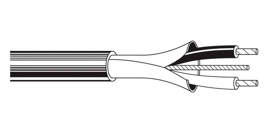 Belden Equal # 5526UE 81000 - Multi-Conductor - Commercial Applications 8 22 AWG PVC FRPVC Gray - Price Per 1000 Feet - WAVE-AudioVideoElectric