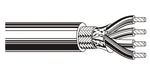 BELDEN # 9616 601000 - Multi-Conductor - Computer Cable for EIA RS-232 Applications 15 24 AWG PVC Shield PVC Chrome - Price Per 1000 Feet - WAVE-AudioVideoElectric