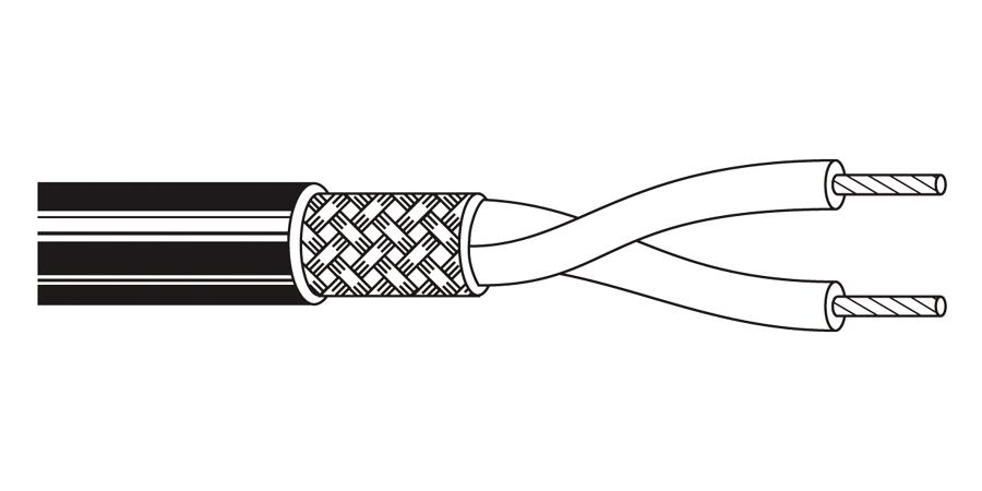 Belden Equal # 9859 101000 - Twinax cable, 1000’ reels, 20 AWG stranded (7x28) .038" TC conductor, polyethylene insulation, TC braid shield (85% coverage), non-contaminating PVC jacket - Price Per 1000 Feet - WAVE-AudioVideoElectric