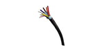 Belden Equal # 1815R 101000 - Multi-Conductor - CMR Rated Cable 4 22 AWG FS PR PVC FS PVC Black - Price Per 100 Feet - WAVE-AudioVideoElectric