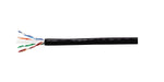 GENERAL CABLE 7136100 - GenSPEED 6 Cat 6 Cable, Enhanced Outdoor Performance, U-UTP, Black - WAVE-AudioVideoElectric