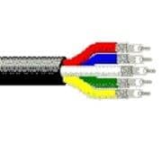 Belden 1279R B59250 Coaxial Cables 25AWG 5C SOLID 250ft SPOOL FLT BLK - WAVE-AudioVideoElectric